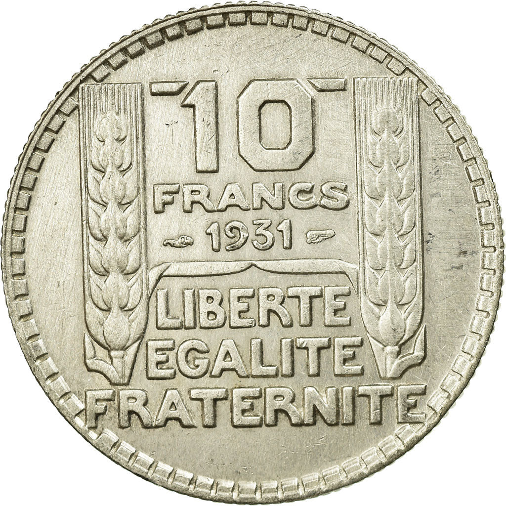 Coin, France, Turin, 10 Francs, 1931, Paris, AU(55-58), Silver, KM:878
