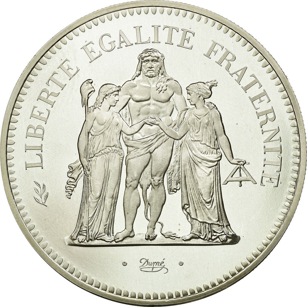 Moneda, Francia, 50 Francs, 1974, FDC, Plata, KM:P509, Gadoury:223.P1