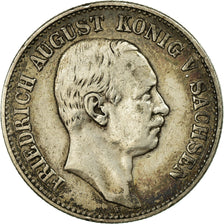 Monnaie, Etats allemands, SAXONY-ALBERTINE, Friedrich August III, 2 Mark, 1905