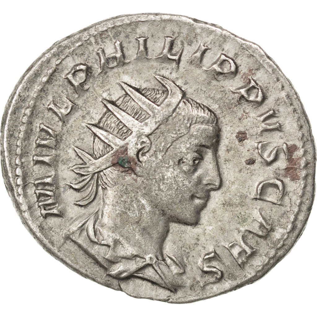 Coin, Philip II, Antoninianus, AU(50-53), Billon, Cohen:48
