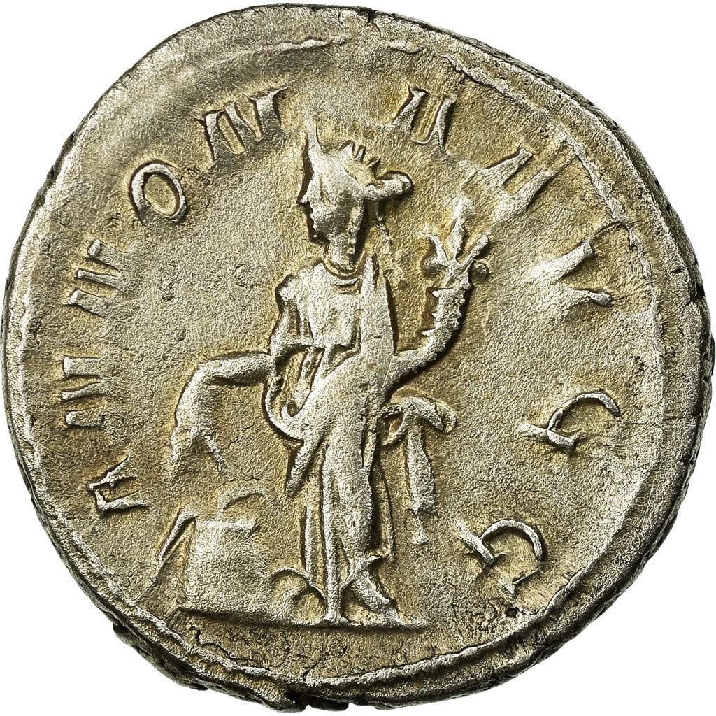 Coin, Philip I, Antoninianus, 246, Roma, VF(30-35), Billon, RIC:28c