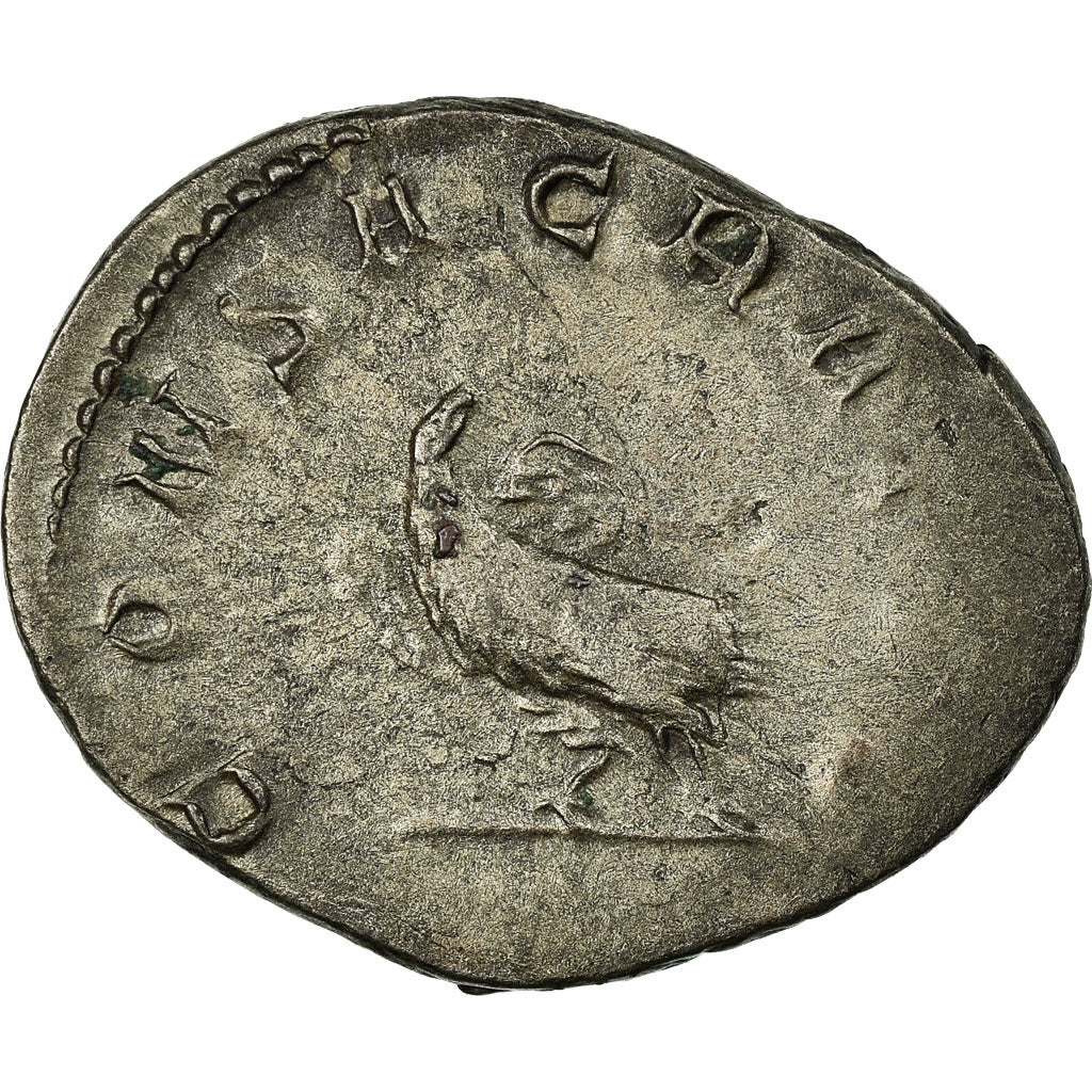 Moneda, Valerian II, Antoninianus, 259-260, Trier, BC+, Vellón, RIC:8