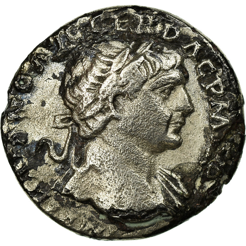 Coin, Trajan, Denarius, Rome, Fourrée, VF(30-35), Silver, RIC:120