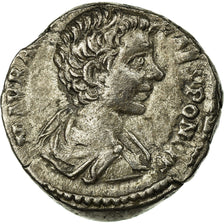 Coin, Caracalla, Denarius, 198, Rome, Variety, VF(30-35), Silver, RIC:25b