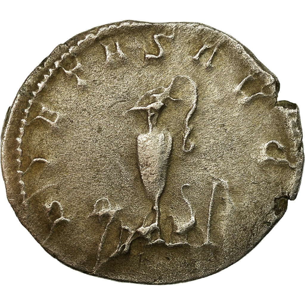 Coin, Saloninus, Antoninianus, Trier or Cologne, AU(55-58), Billon, RIC:9
