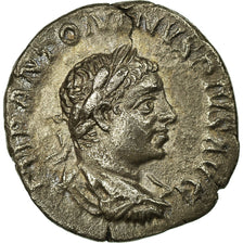 Coin, Elagabalus, Denarius, 220, Roma, VF(30-35), Silver, RIC:161