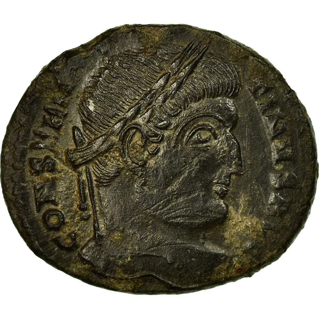 Munten, Constantijn I, Follis, 323-324, Trier, ZF, Koper, RIC:429