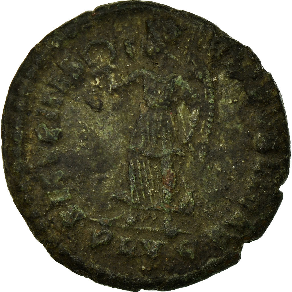 Coin, Valens, Nummus, Lyon - Lugdunum, VF(30-35), Bronze, RIC:21a