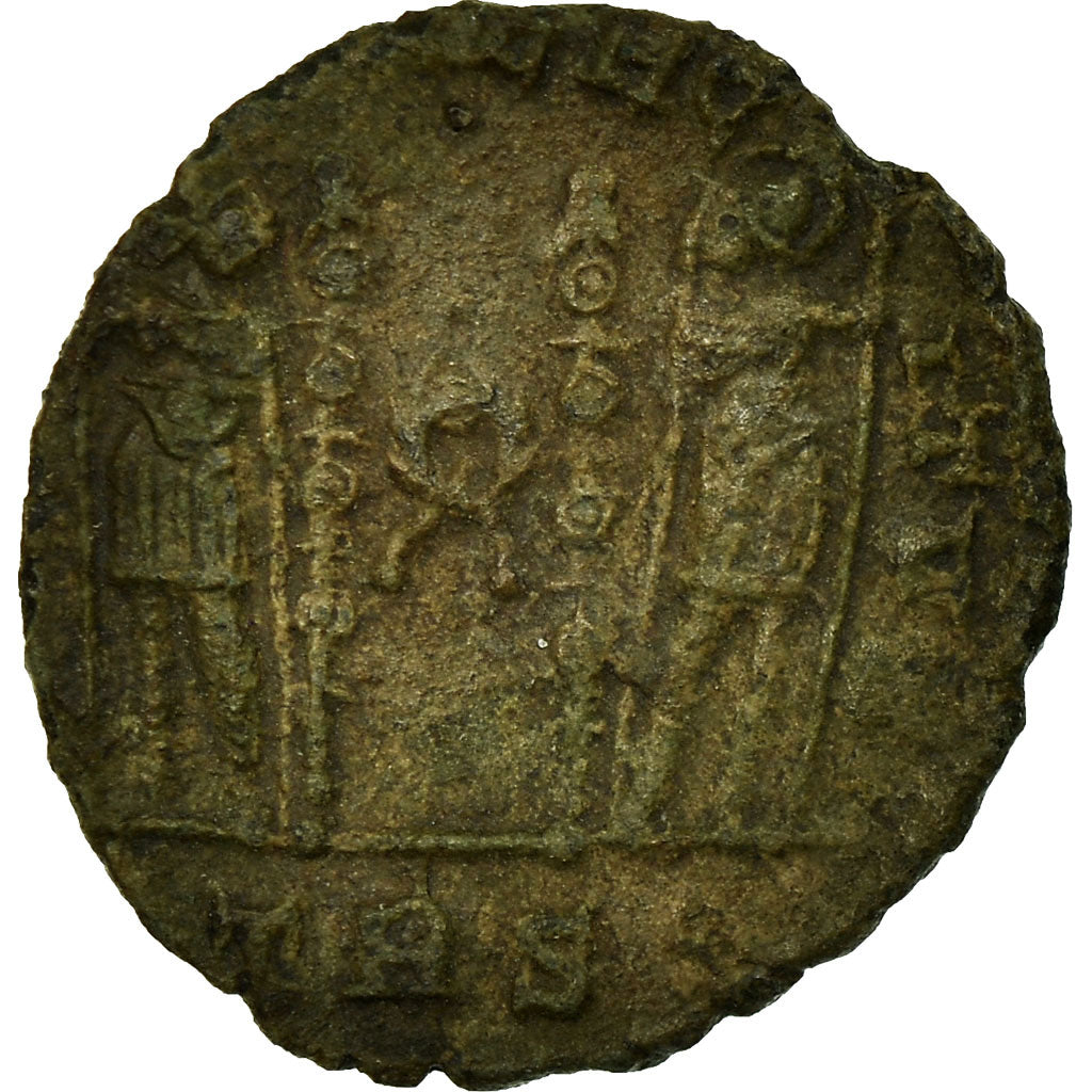 Coin, Constantine II, Nummus, 330-331, Lyon, F(12-15), Copper, RIC:244