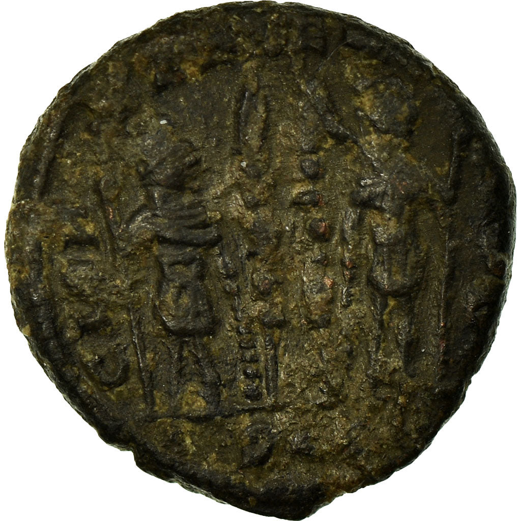Coin, Constantine II, Nummus, 330-331, Lyon, VF(20-25), Copper, RIC:244