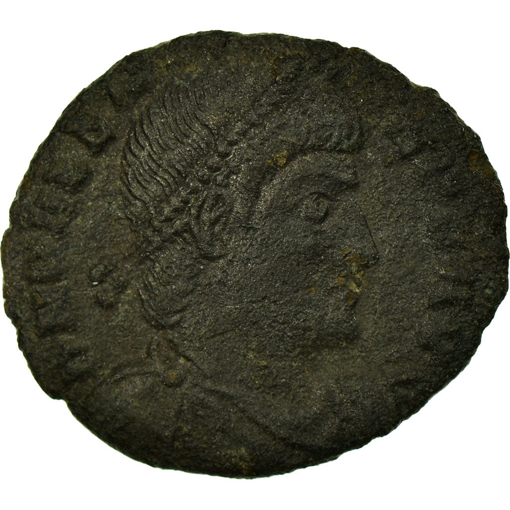 Coin, Valens, Nummus, Lyon - Lugdunum, VF(20-25), Bronze, RIC:21a