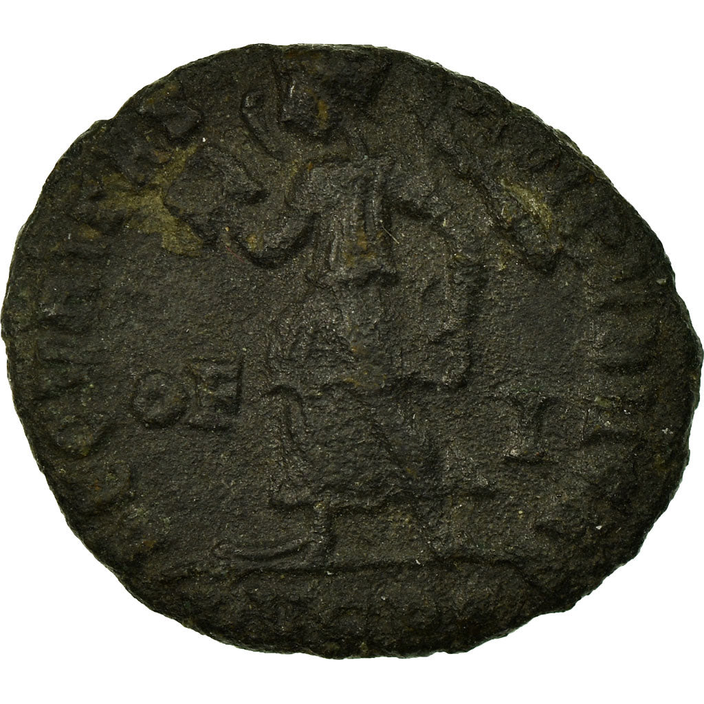 Coin, Valens, Nummus, Lyon - Lugdunum, VF(20-25), Bronze, RIC:21a