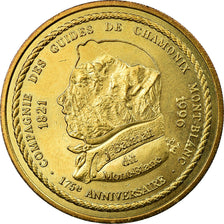 Frankrijk, 1,5 Euro, Euro des villes - Chamonix, 1996, PR, Aluminum-Bronze