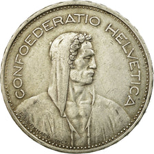 Coin, Switzerland, 5 Francs, 1933, Bern, EF(40-45), Silver, KM:40