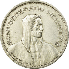 Coin, Switzerland, 5 Francs, 1950, Bern, EF(40-45), Silver, KM:40