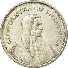 Coin, Switzerland, 5 Francs, 1954, Bern, AU(50-53), Silver, KM:40