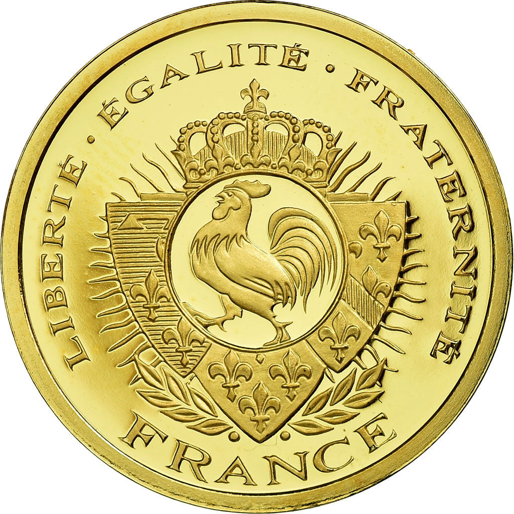France, Medal, Clemenceau, MS(65-70), Gold