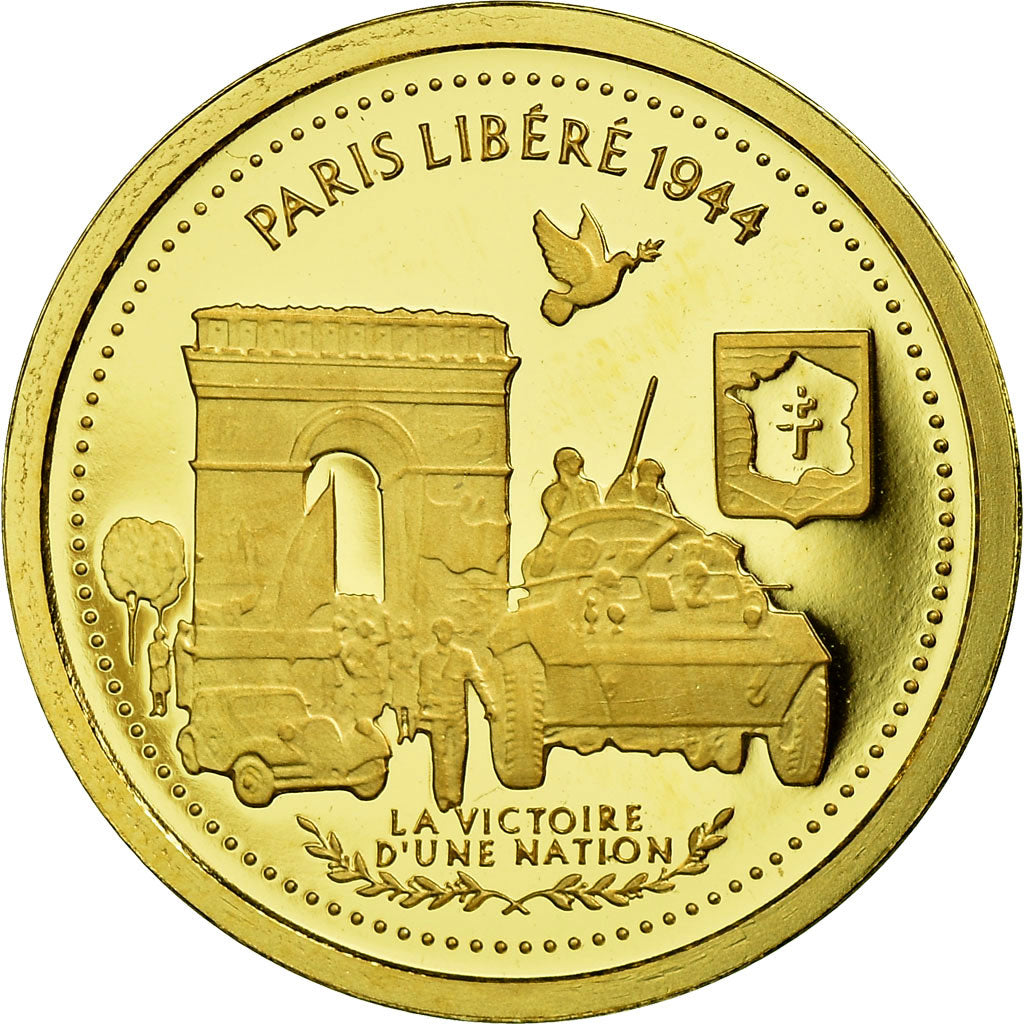 France, Médaille, Seconde Guerre Mondiale, Paris Libéré, 25 Aout 1945, FDC