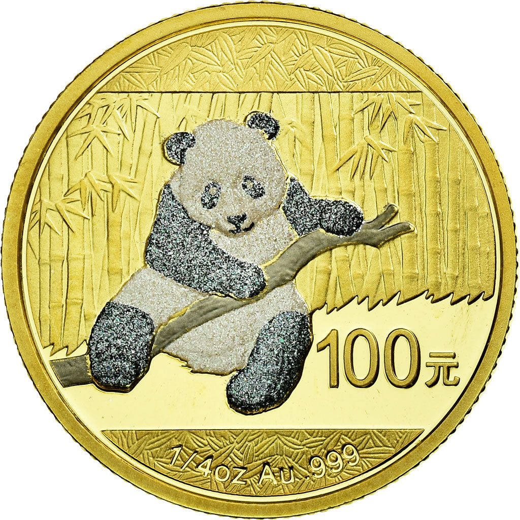 Coin, China, 100 Yüan, 2014, MS(65-70), Gold