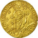 Moneda, Francia, Charles VII, Royal d'or, 1431, Tours, MBC+, Oro, Duplessy:455A