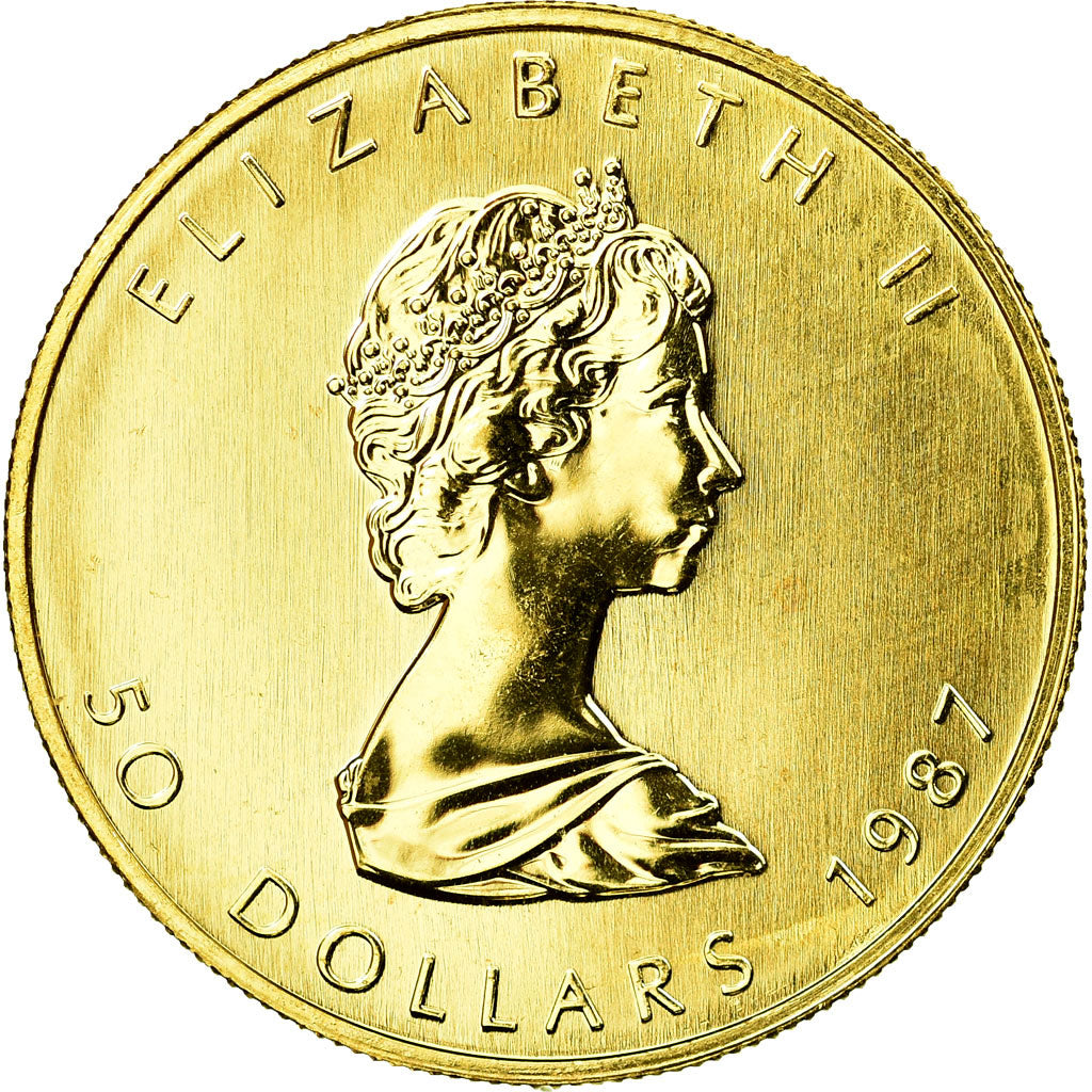 Coin, Canada, Elizabeth II, 50 Dollars, 1987, Royal Canadian Mint, Ottawa
