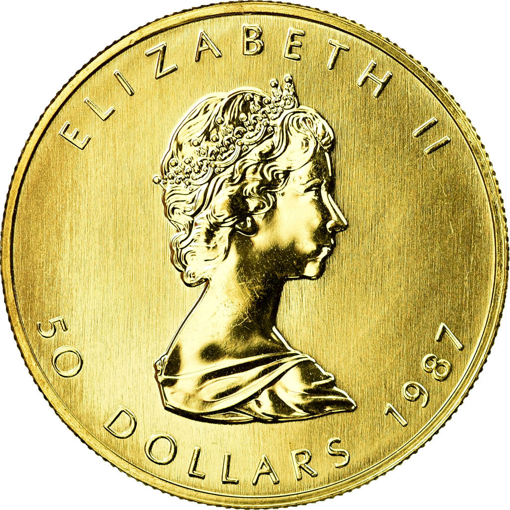 Coin, Canada, Elizabeth II, 50 Dollars, 1987, Royal Canadian Mint, Ottawa
