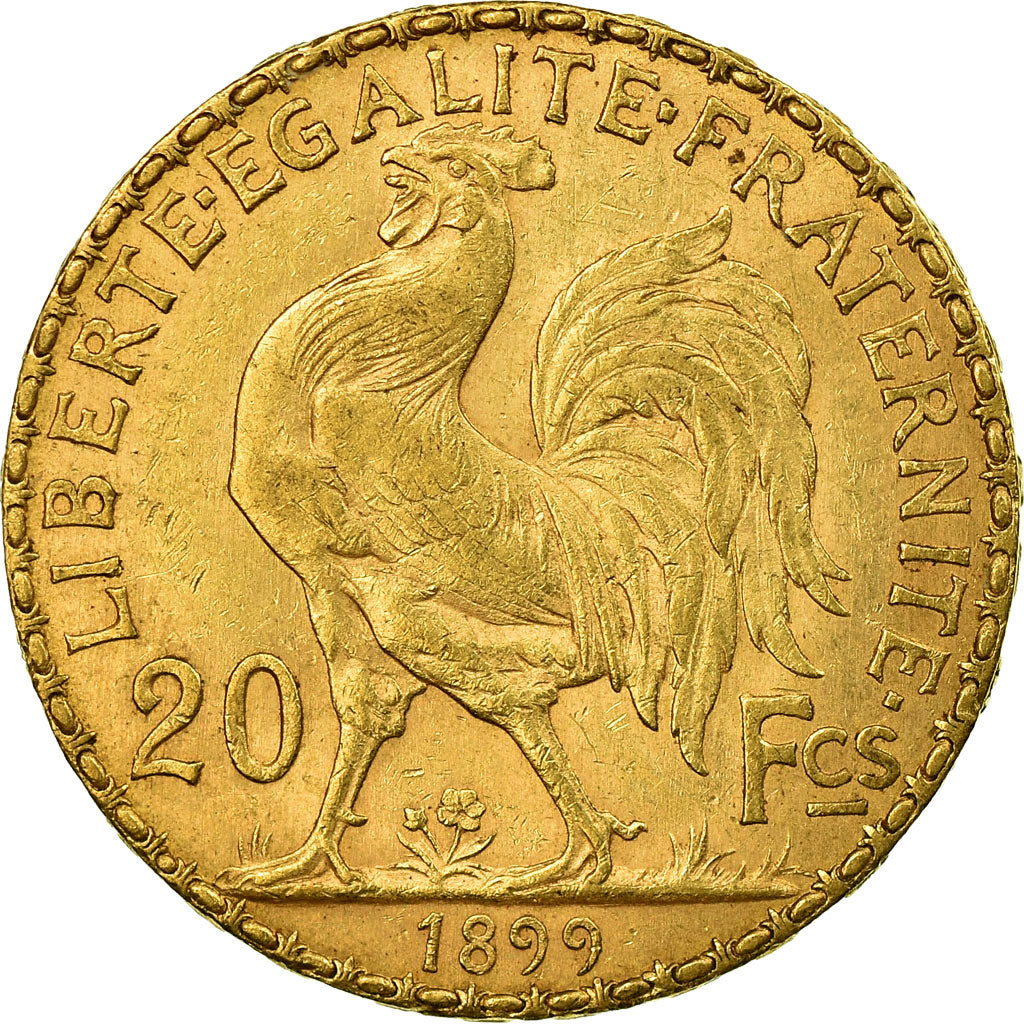 Münze, Frankreich, Marianne, 20 Francs, 1899, Paris, SS+, Gold, KM:847