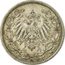 Coin, GERMANY - EMPIRE, 1/2 Mark, 1907, Berlin, AU(50-53), Silver, KM:17