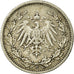 Coin, GERMANY - EMPIRE, 1/2 Mark, 1907, Karlsruhe, EF(40-45), Silver, KM:17