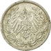 Coin, GERMANY - EMPIRE, 1/2 Mark, 1912, Berlin, AU(55-58), Silver, KM:17