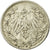 Moeda, ALEMANHA - IMPÉRIO, 1/2 Mark, 1916, Munich, AU(55-58), Prata, KM:17