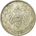 Coin, GERMANY - EMPIRE, 1/2 Mark, 1916, Hamburg, AU(55-58), Silver, KM:17