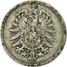 Coin, GERMANY - EMPIRE, Wilhelm I, Mark, 1875, Berlin, VF(20-25), Silver, KM:7