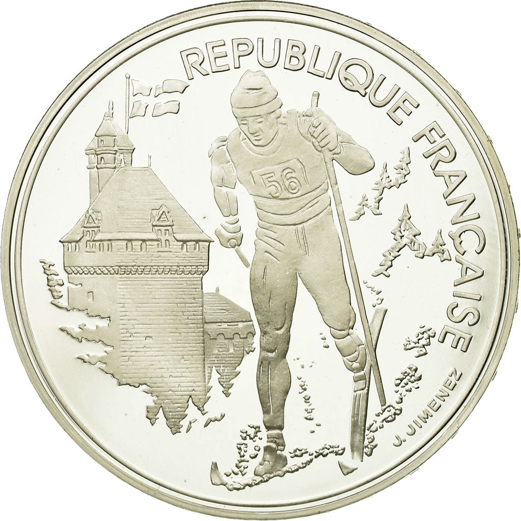 Coin, France, 100 Francs, 1991, MS(63), Silver, KM:994