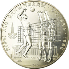Coin, Russia, 10 Roubles, 1979, Leningrad, MS(63), Silver, KM:169