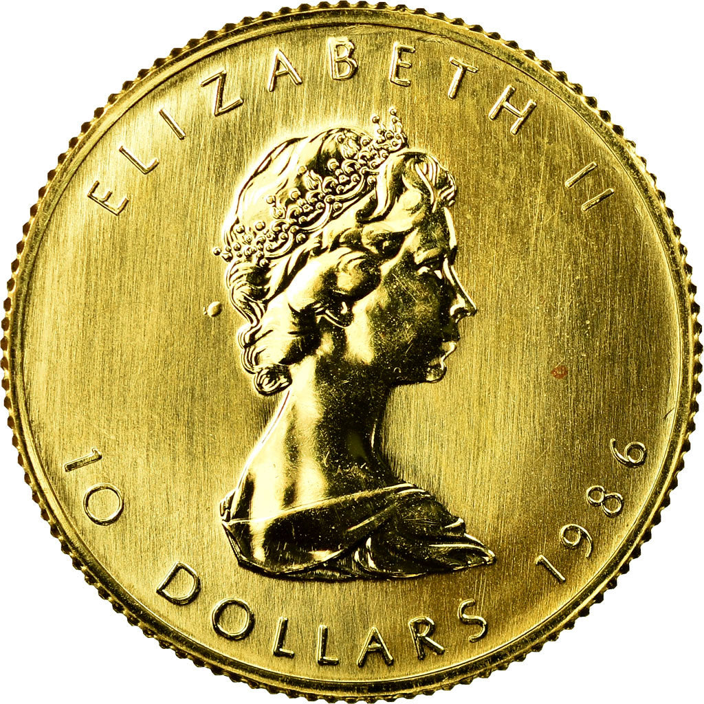 Coin, Canada, Elizabeth II, 10 Dollars, 1986, Royal Canadian Mint, Ottawa