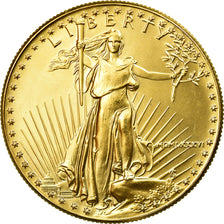 Coin, United States, $50, 1986, U.S. Mint, Philadelphia, MS(64), Gold, KM:219