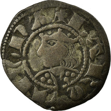 Monnaie, Espagne, Pierre III d'Aragon, Denier, TB+, Argent