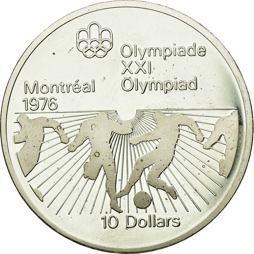 Coin, Canada, Elizabeth II, 10 Dollars, 1976, Royal Canadian Mint, Ottawa