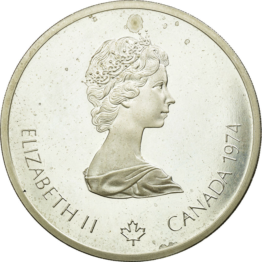 Coin, Canada, Elizabeth II, 10 Dollars, 1975, Royal Canadian Mint, Ottawa