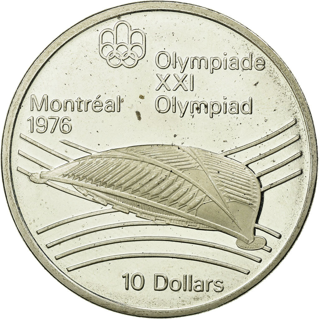 Coin, Canada, Elizabeth II, 10 Dollars, 1976, Royal Canadian Mint, Ottawa