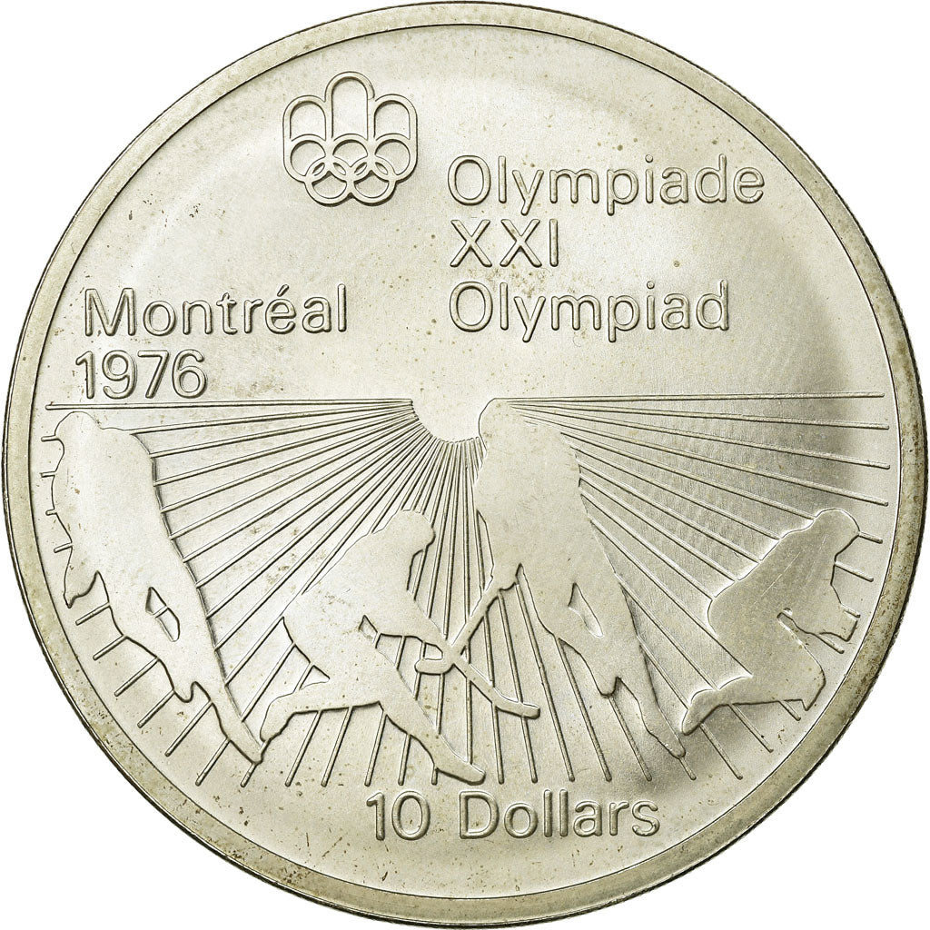 Coin, Canada, Elizabeth II, 10 Dollars, 1976, Royal Canadian Mint, Ottawa