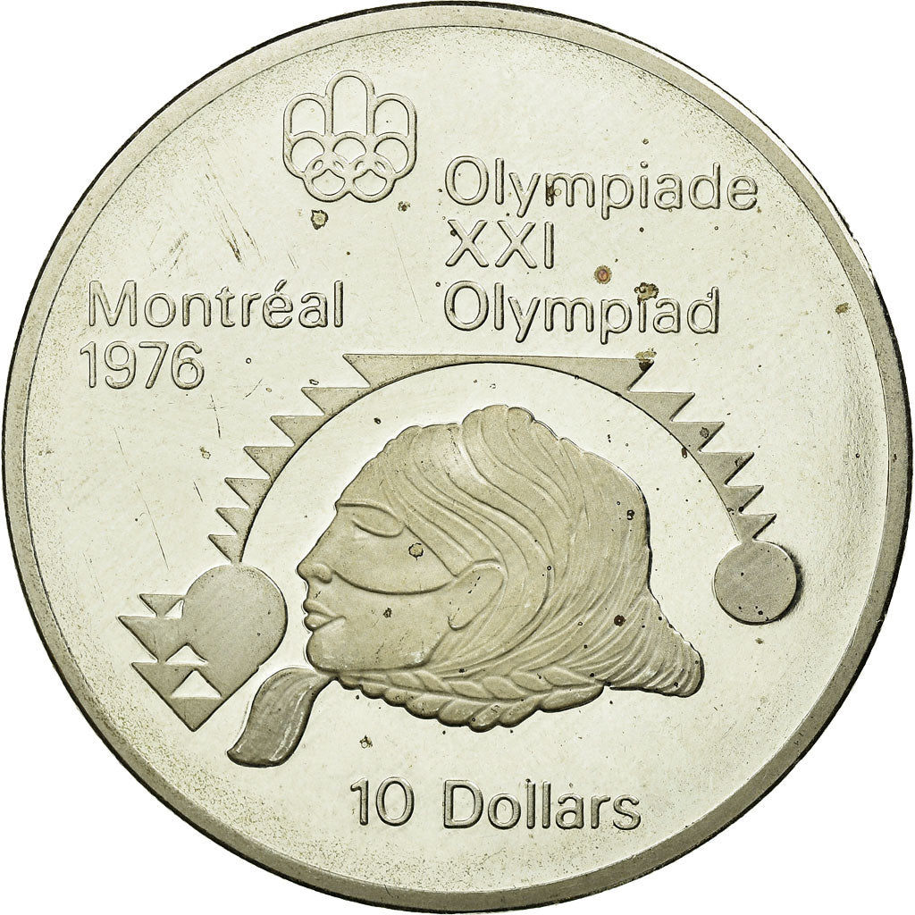 Coin, Canada, Elizabeth II, 10 Dollars, 1975, Royal Canadian Mint, Ottawa