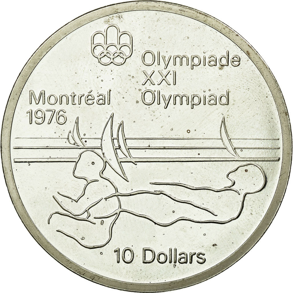 Coin, Canada, Elizabeth II, 10 Dollars, 1975, Royal Canadian Mint, Ottawa