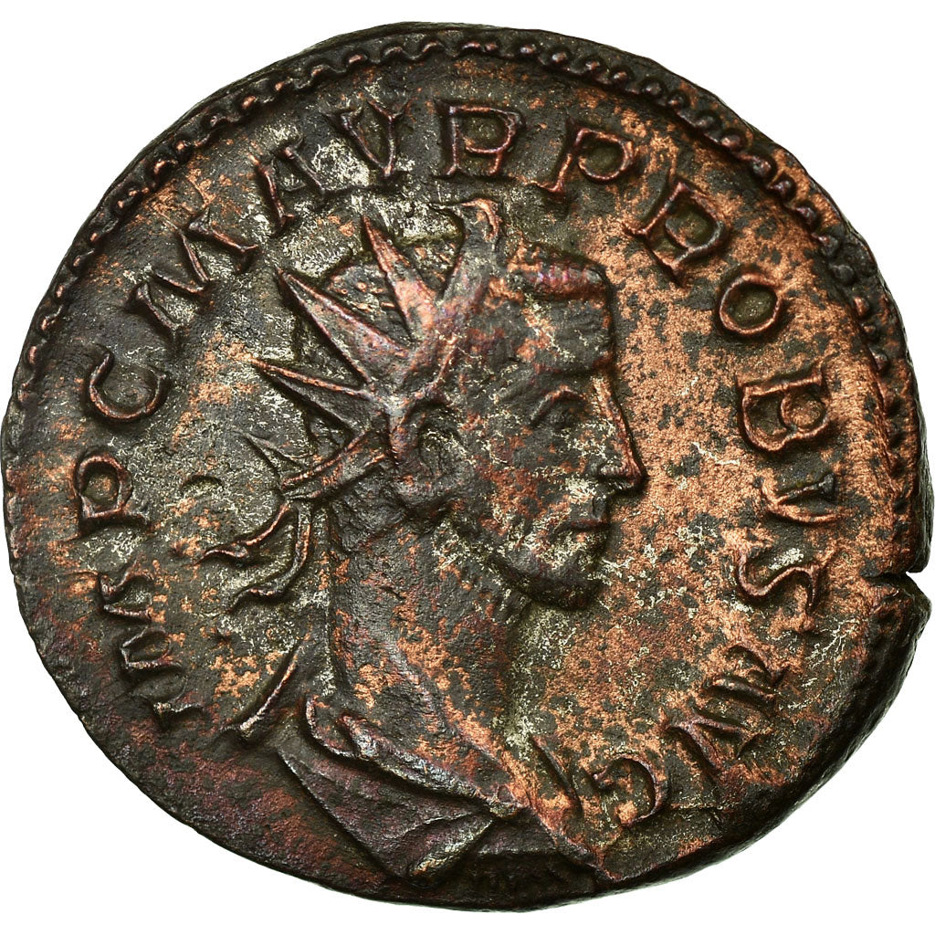Moneta, Probus, Aurelianus, Lyon - Lugdunum, EF(40-45), Bilon