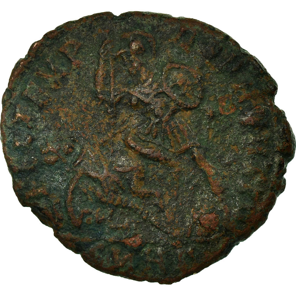 Moneta, Constantius II, Nummus, F(12-15), Miedź