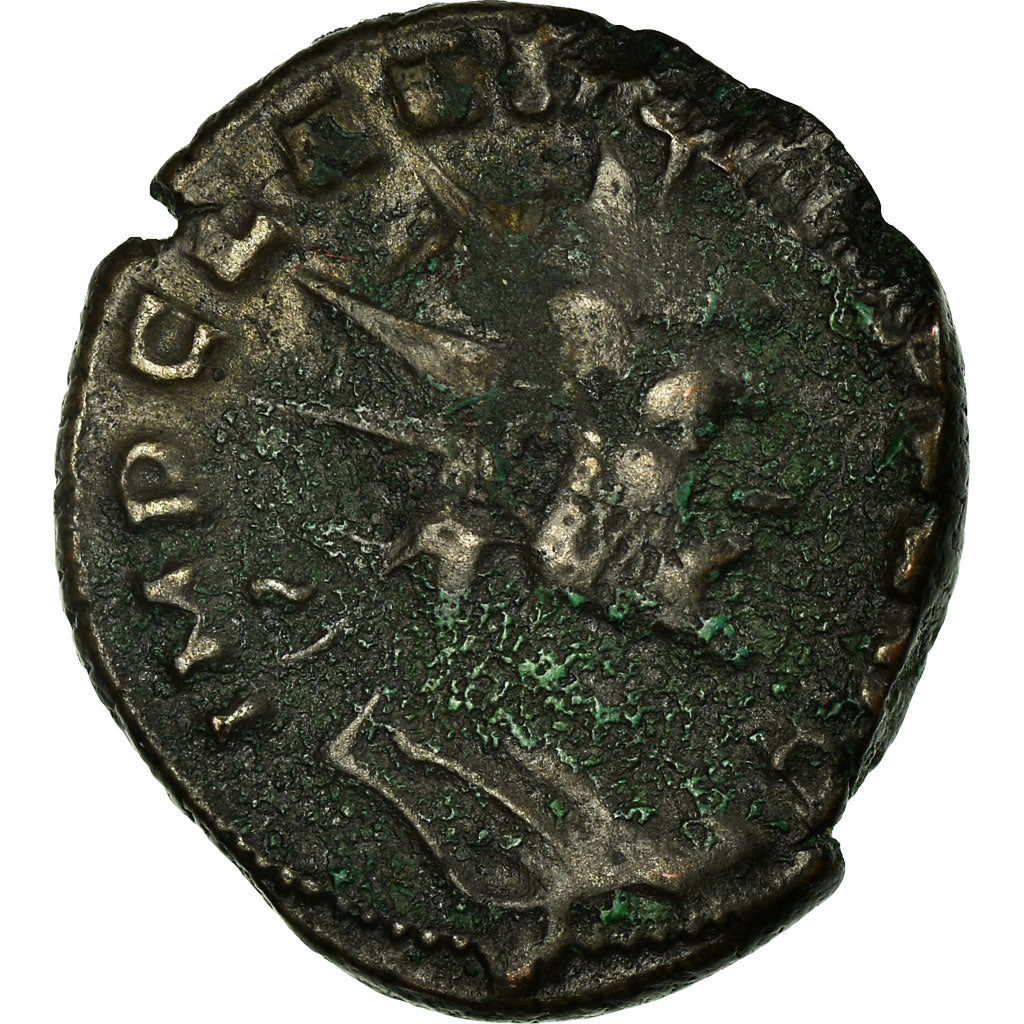 Moneda, Claudius II (Gothicus), Antoninianus, BC+, Vellón, RIC:157