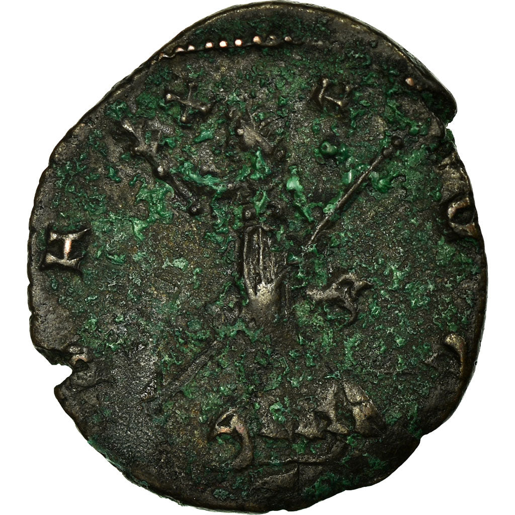 Moneda, Claudius II (Gothicus), Antoninianus, BC+, Vellón, RIC:157