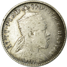 Coin, Ethiopia, Menelik II, Gersh, 1903, Paris, VF(20-25), Silver, KM:12