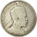 Coin, Ethiopia, Menelik II, 1/2 Birr, 1897, Paris, F(12-15), Silver, KM:4